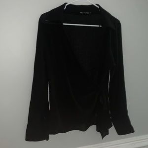 Cross tie Zara top.